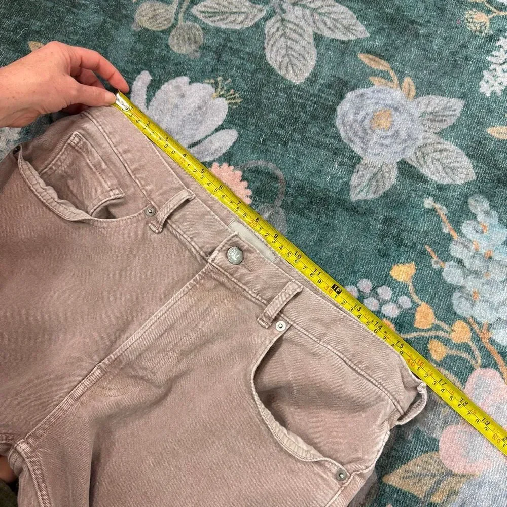 Everlane Jeans Mens 32x32 Brown tan Denim Organic Cotton Straight Leg Slim Fit‎